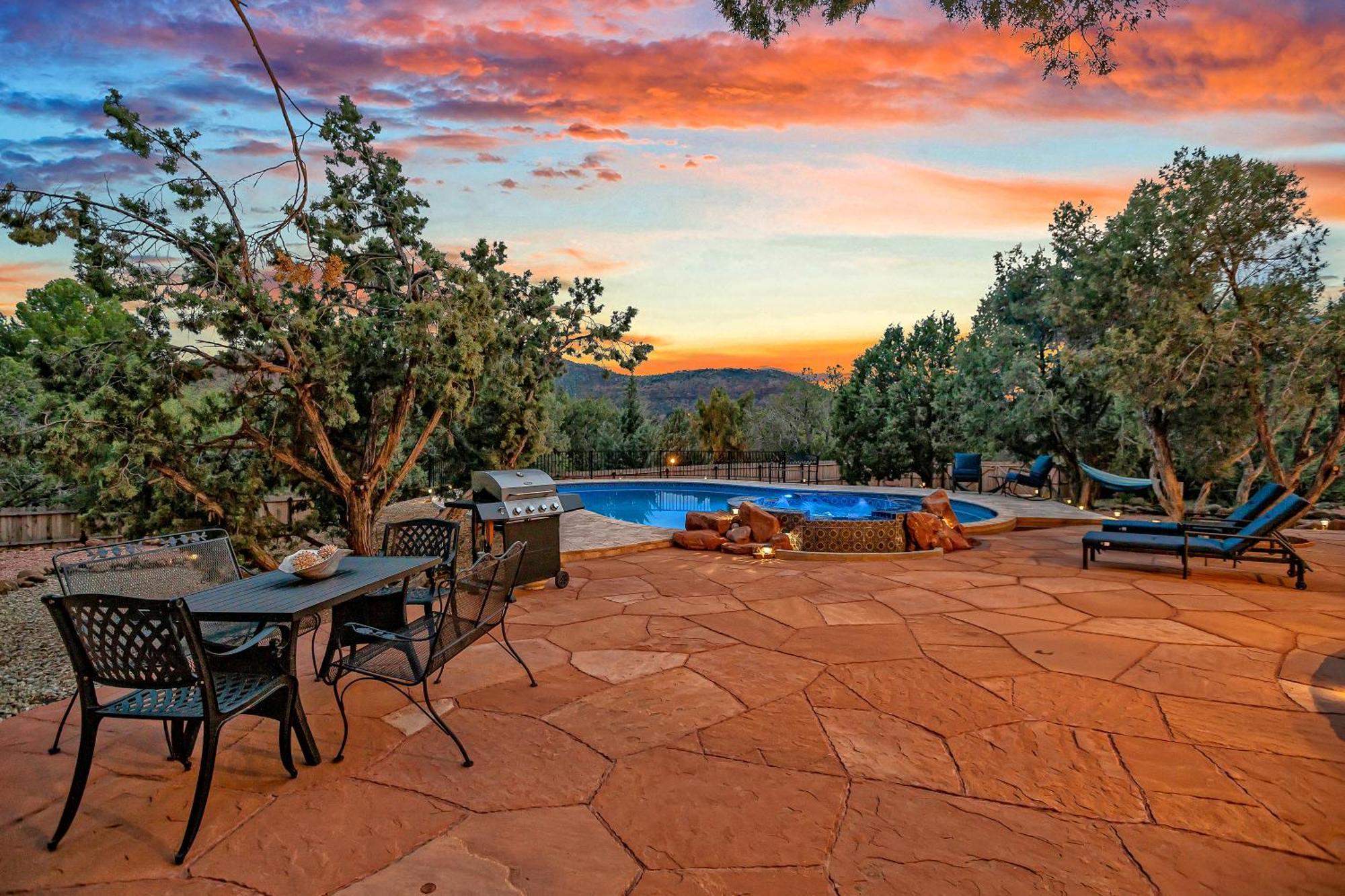 Sedona'S Paradise Found, Saltwater Pool And Hot Tub, Private Oasis! Exteriör bild