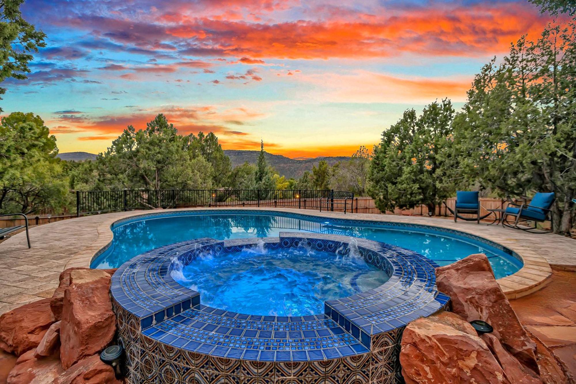 Sedona'S Paradise Found, Saltwater Pool And Hot Tub, Private Oasis! Exteriör bild